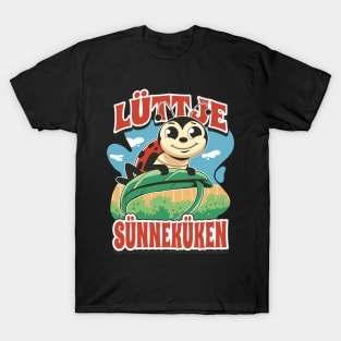 Lüttje Sünneküken Kleiner Marienkaefer T-Shirt